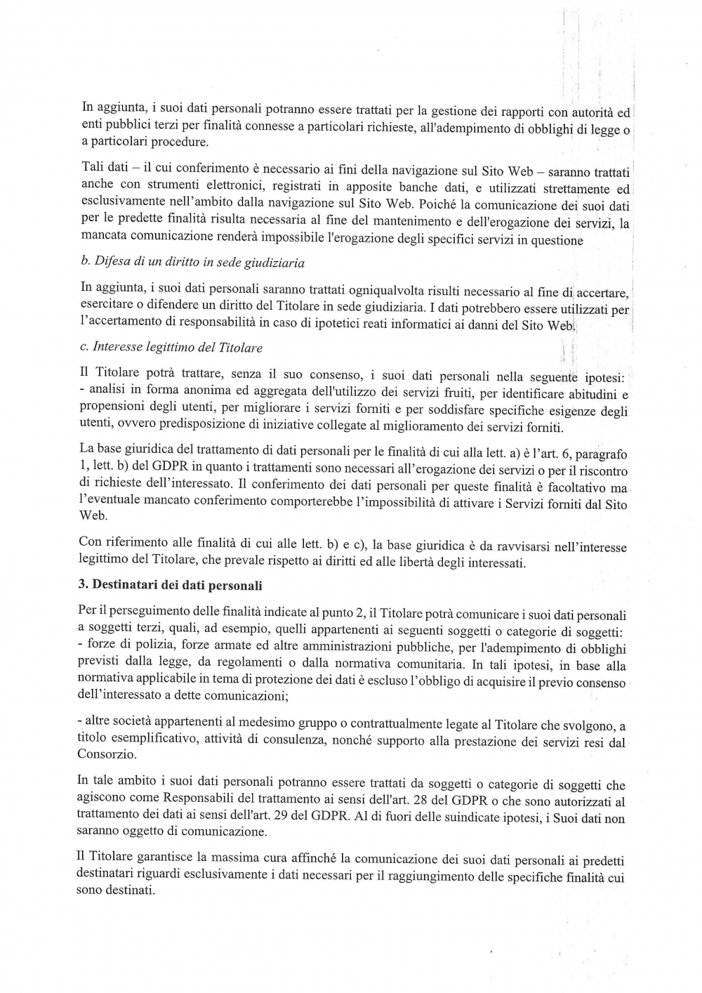  - Consorzio Saturno